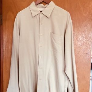 NAT NAST MEN LONG SLV MED LUX ORIGINAL SHIRT CLAY